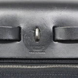 【6fa0377】エルメス ハンドバッグ エールバッグジップPM トワルオフィシエ ブラック シルバー金具 A刻印 2wayバッグ【中古】レディース