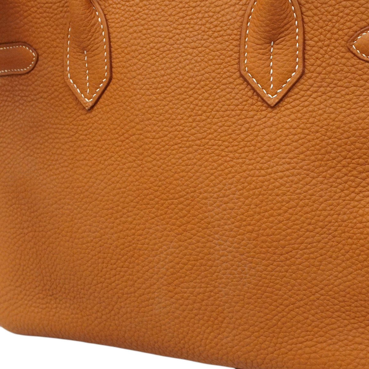 【6fa0378】エルメス ハンドバッグ バーキン30 トゴ ゴールド シルバー金具 □H刻印【中古】レディース