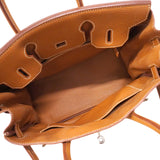 【6fa0378】エルメス ハンドバッグ バーキン30 トゴ ゴールド シルバー金具 □H刻印【中古】レディース