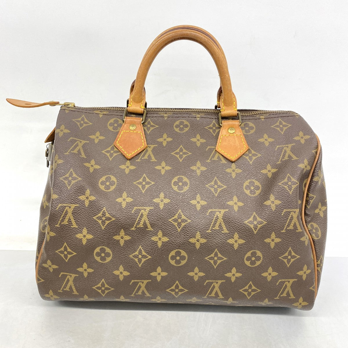 【6fa0393-h】ルイヴィトン ハンドバッグ モノグラム スピーディ30 M41108 ブラウン【中古】レディース