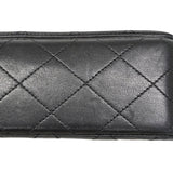 【6fa0399-k】シャネル ショルダーバッグ マトラッセ チェーンショルダー ラムスキン ブラック ゴールド金具【中古】レディース