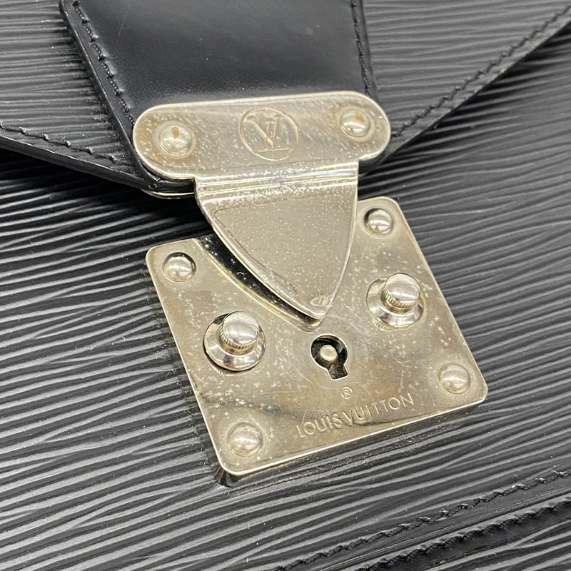 【6fa0405】ルイヴィトン ハンドバッグ エピ モンソー M52792 ノワール【中古】レディース