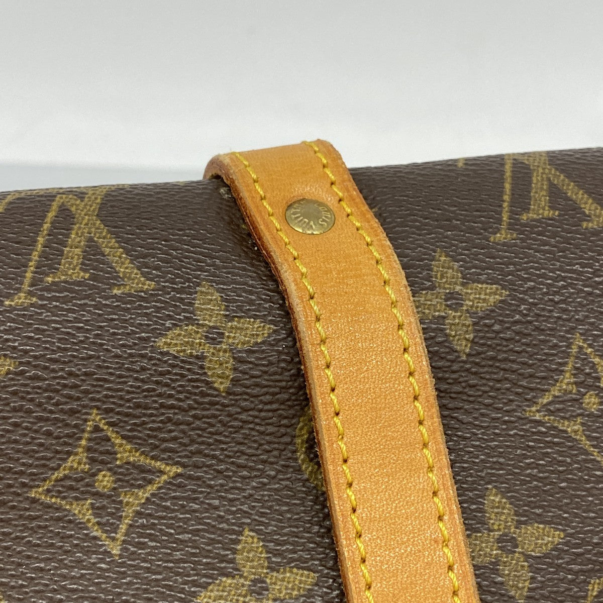 【6fa0406】ルイヴィトン ショルダーバッグ モノグラム ソミュール30 M42256 ブラウン【中古】レディース