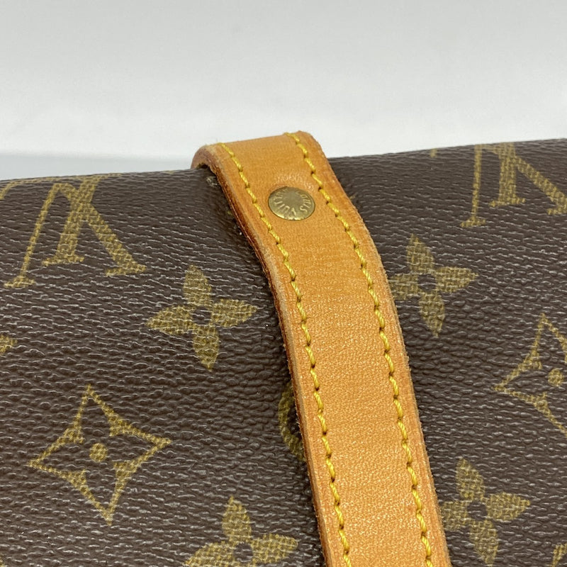 【6fa0406】ルイヴィトン ショルダーバッグ モノグラム ソミュール30 M42256 ブラウン【中古】レディース
