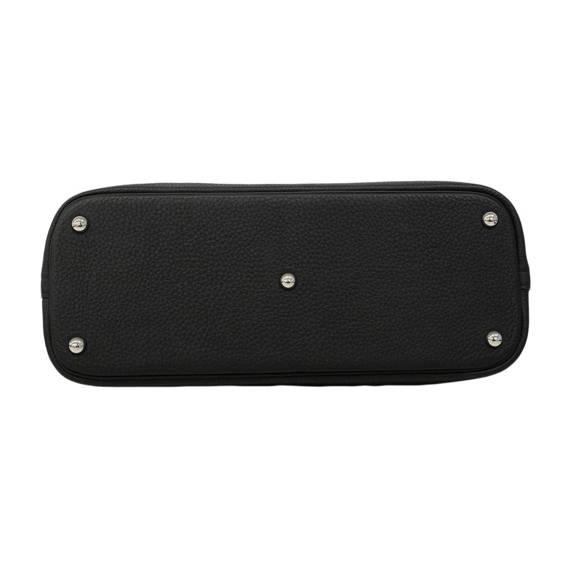 【6fa0413】エルメス ハンドバッグ ボリード35 トリヨンクレマンス ブラック シルバー金具 □M刻印 2wayバッグ【中古】レディース