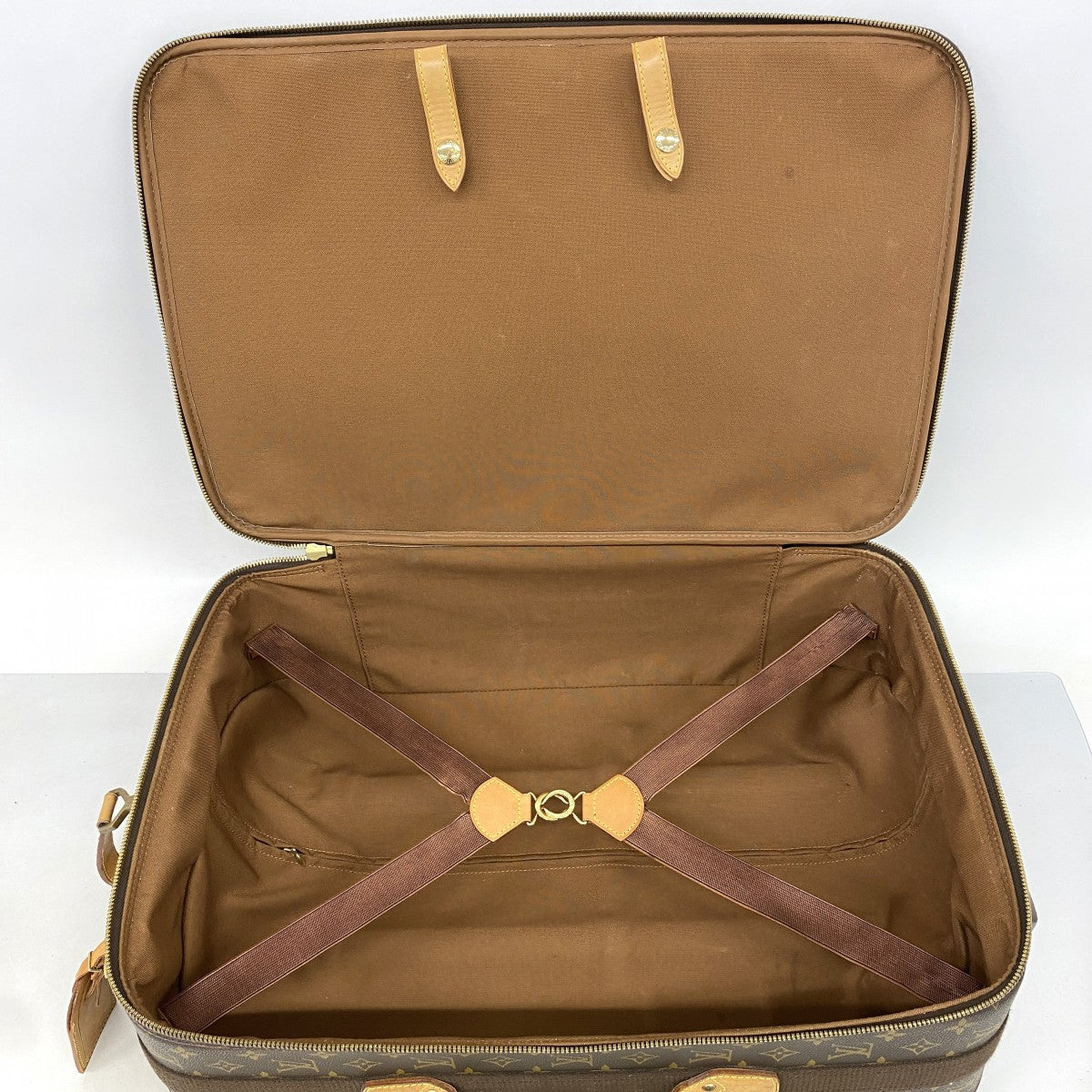 【6fa0417-k】ルイヴィトン キャリーバッグ モノグラム ペガス55 M23294 M23294 ブラウン【中古】メンズ レディース ユニセックス