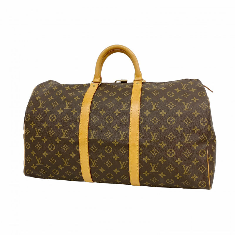 【6fa0420】ルイヴィトン ボストンバッグ モノグラム キーポル50 M41426 ブラウン【中古】メンズ レディース ユニセックス