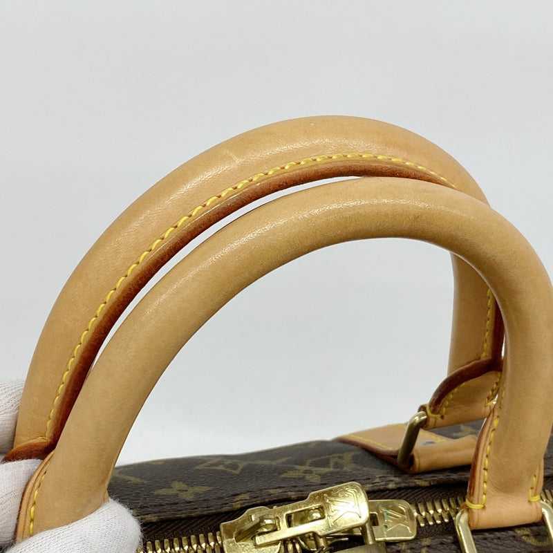 【6fa0420】ルイヴィトン ボストンバッグ モノグラム キーポル50 M41426 ブラウン【中古】メンズ レディース ユニセックス