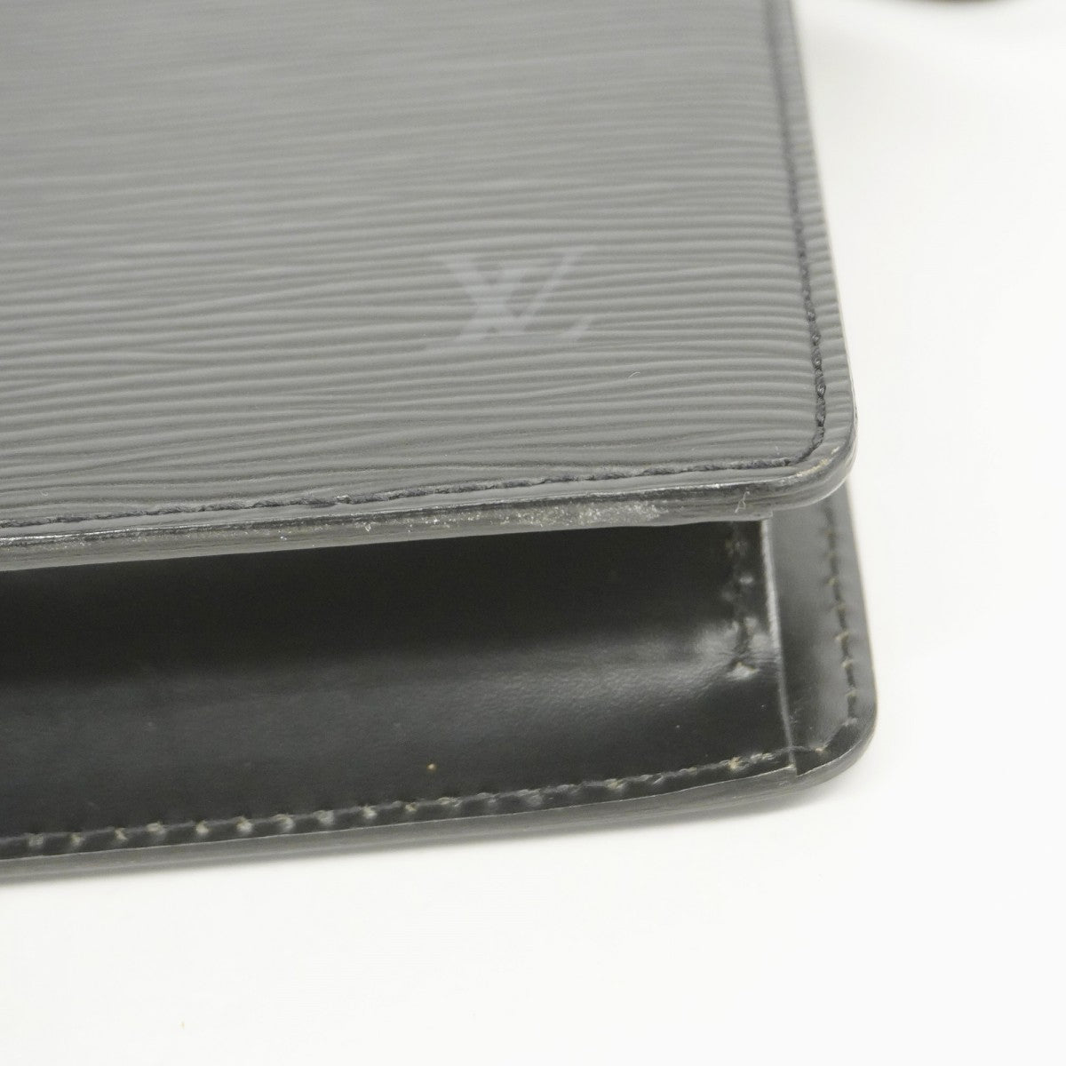 【6fa0423-k】ルイヴィトン クラッチバッグ エピ ポシェット オム M52522 ノワール 【中古】レディース