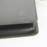 【6fa0423-k】ルイヴィトン クラッチバッグ エピ ポシェット オム M52522 ノワール 【中古】レディース