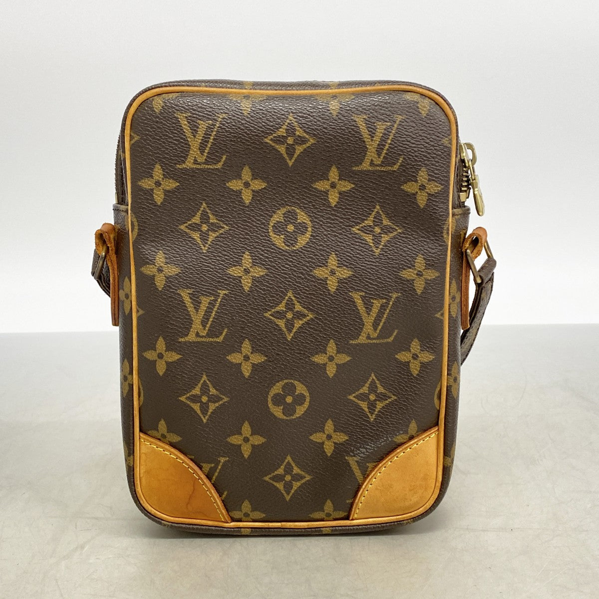 【6fa0435】ルイヴィトン ショルダーバッグ モノグラム ダヌーブ M45266 ブラウン【中古】レディース