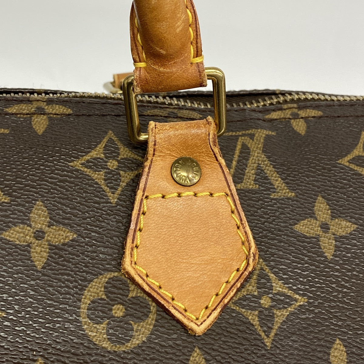 【6fa0438】ルイヴィトン ハンドバッグ モノグラム スピーディ40 M41106 ブラウン【中古】レディース