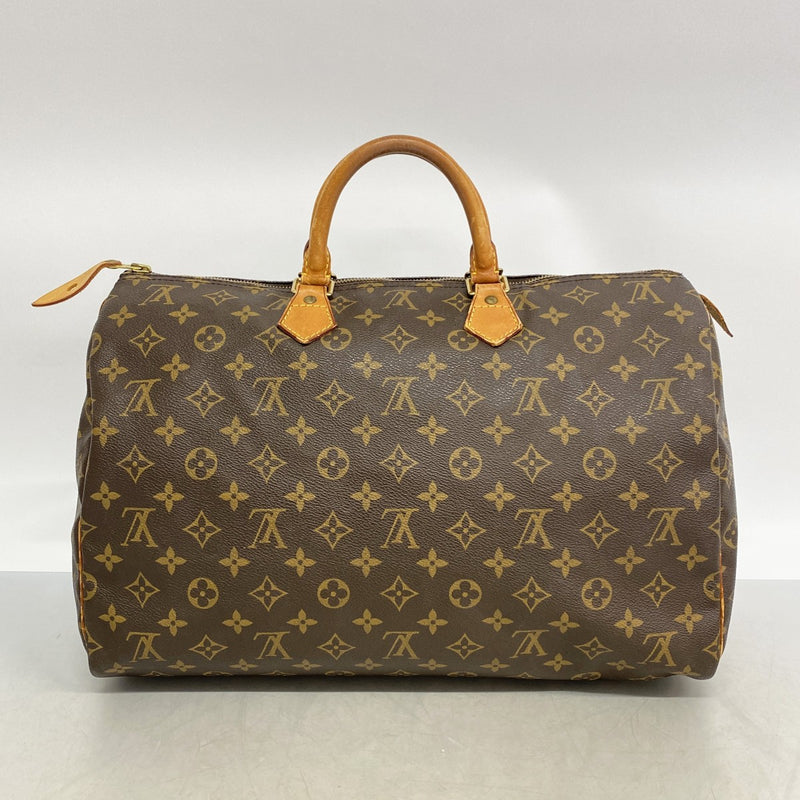 【6fa0438】ルイヴィトン ハンドバッグ モノグラム スピーディ40 M41106 ブラウン【中古】レディース