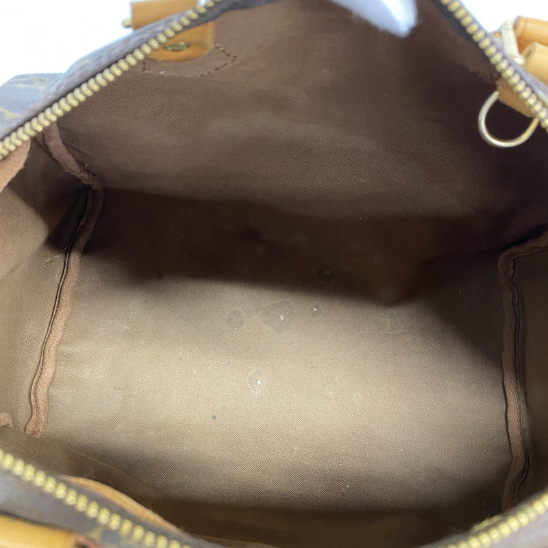 【6fa0439】ルイヴィトン ハンドバッグ モノグラム スピーディ30 M41108 ブラウン【中古】レディース