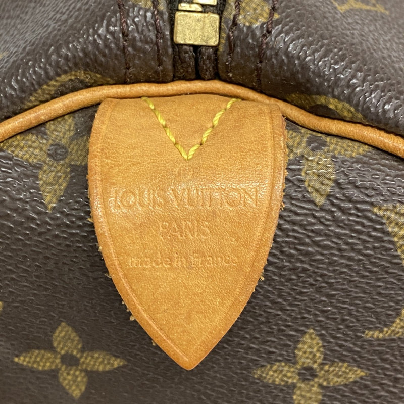 【6fa0439】ルイヴィトン ハンドバッグ モノグラム スピーディ30 M41108 ブラウン【中古】レディース