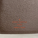 【6fa0442】ルイヴィトン 手帳カバー ダミエ アジェンダPM R20700 エベヌ【中古】メンズ レディース ユニセックス