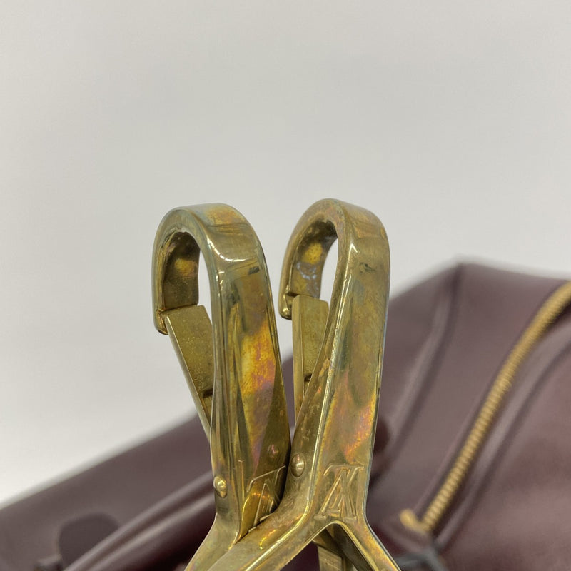 【6fa0443-k】ルイヴィトン ボストンバッグ タイガ ケンダルPM M30126 アカジュー 2wayバッグ【中古】メンズ