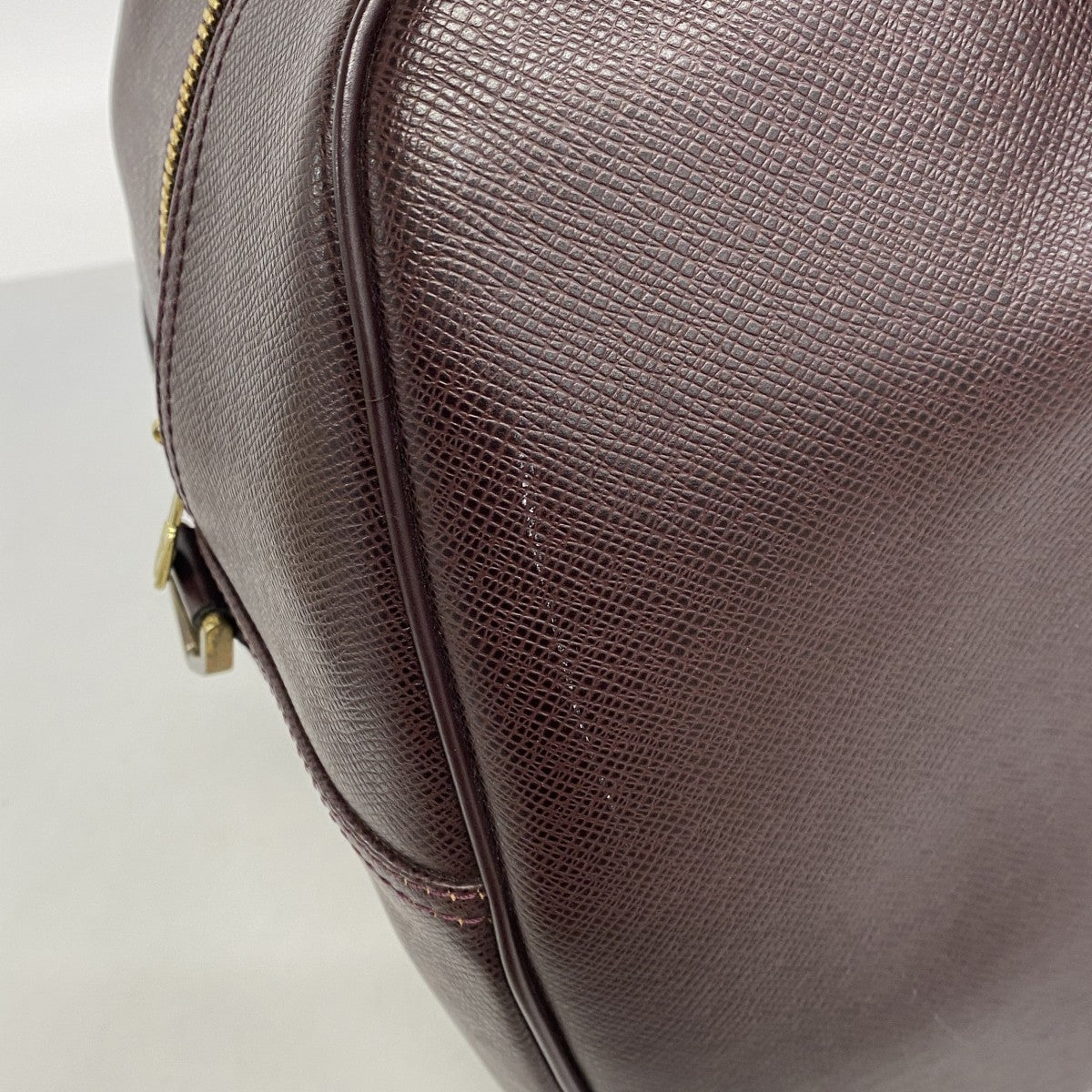 【6fa0443-k】ルイヴィトン ボストンバッグ タイガ ケンダルPM M30126 アカジュー 2wayバッグ【中古】メンズ