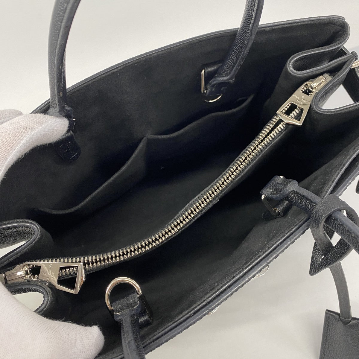 【6fa0444-k】ルイヴィトン ハンドバッグ エピ ツイスト トート M54810 ノワール 2wayバッグ【中古】レディース