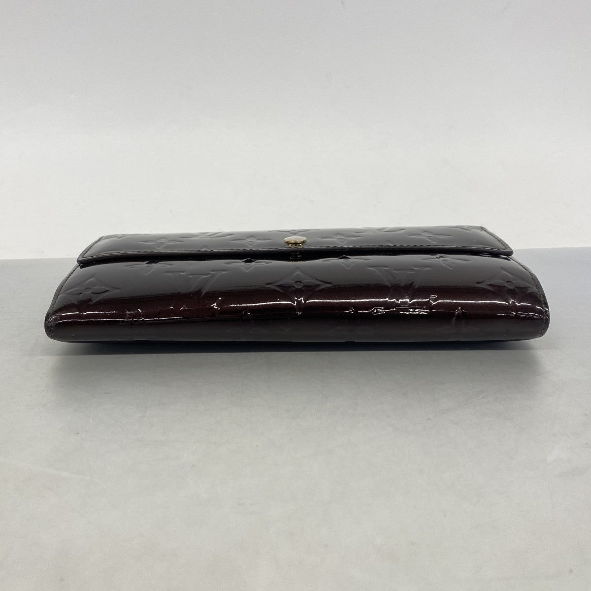【6fa0447-k】ルイヴィトン 長財布 ヴェルニ ポルトフォイユサラ M93524 アマラント【中古】レディース