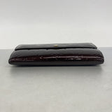 【6fa0447-k】ルイヴィトン 長財布 ヴェルニ ポルトフォイユサラ M93524 アマラント【中古】レディース