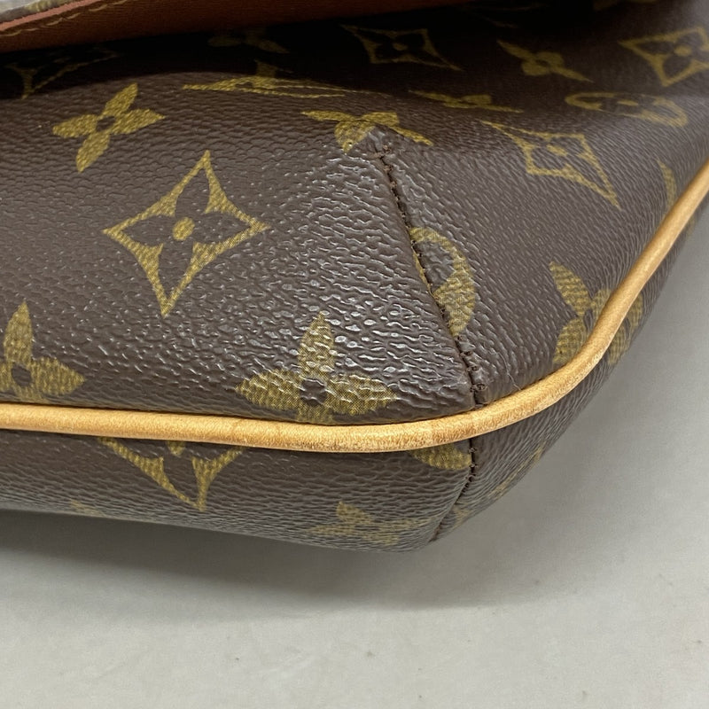 【6fa0455】ルイヴィトン ショルダーバッグ モノグラム ミュゼットタンゴショートストラップ M51257 ブラウン【中古】レディース