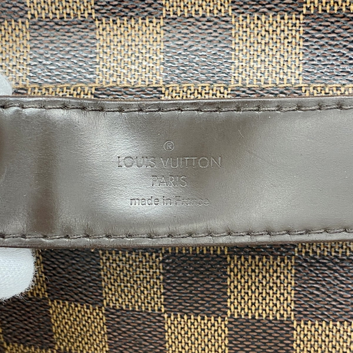 【6fa0467】ルイヴィトン ショルダーバッグ ダミエ シェルトンMM N41149 エベヌ【中古】メンズ