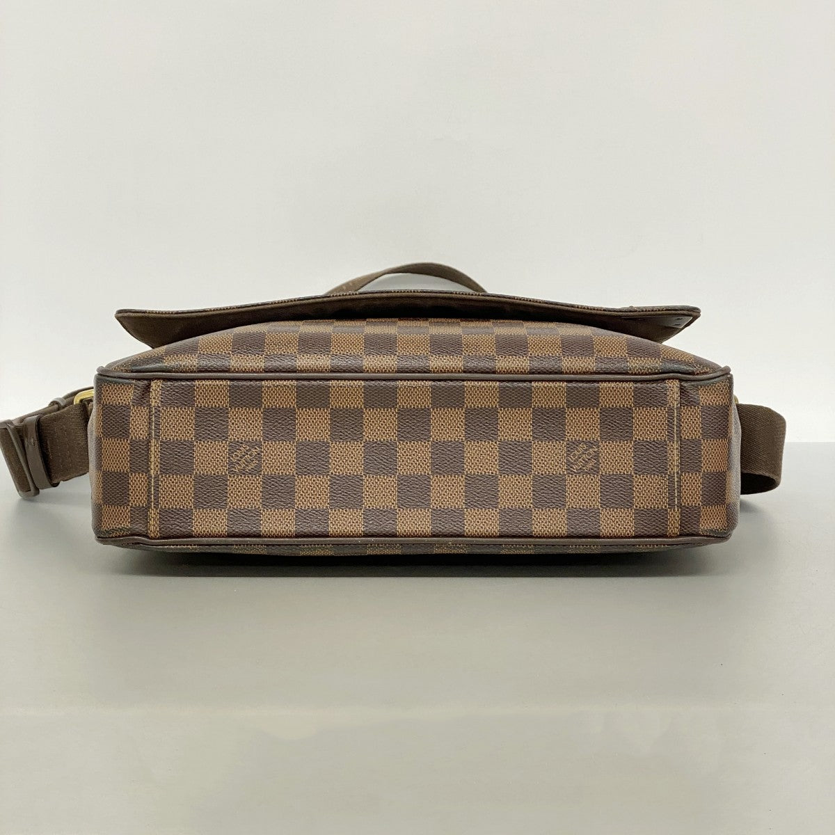 【6fa0467】ルイヴィトン ショルダーバッグ ダミエ シェルトンMM N41149 エベヌ【中古】メンズ