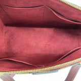 【6fa0470】ルイヴィトン ハンドバッグ ダミエ ハイドパーク N41015 エベヌ/フューシャ 2wayバッグ【中古】レディース