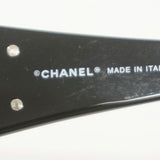 【6fa0473】シャネル サングラス 5083-H プラスチック ブラック シルバー金具【中古】レディース