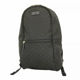 【6fa0489】グッチ リュック・デイパック GGナイロン 449181 ナイロン ブラック シルバー金具【中古】メンズ レディース ユニセックス
