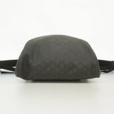 【6fa0489】グッチ リュック・デイパック GGナイロン 449181 ナイロン ブラック シルバー金具【中古】メンズ レディース ユニセックス