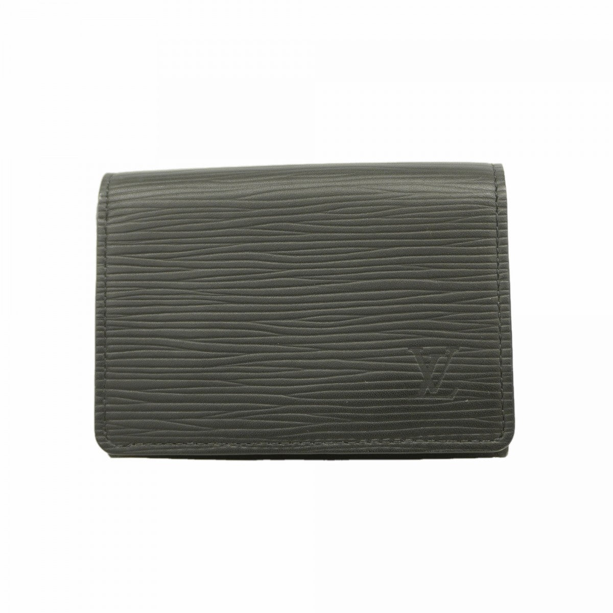 【6fa0492】ルイヴィトン カードケース エピ アンヴェロップカルトドゥヴィジット M60652 ノワール【中古】メンズ レディース ユニセックス