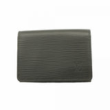 【6fa0492】ルイヴィトン カードケース エピ アンヴェロップカルトドゥヴィジット M60652 ノワール【中古】メンズ レディース ユニセックス