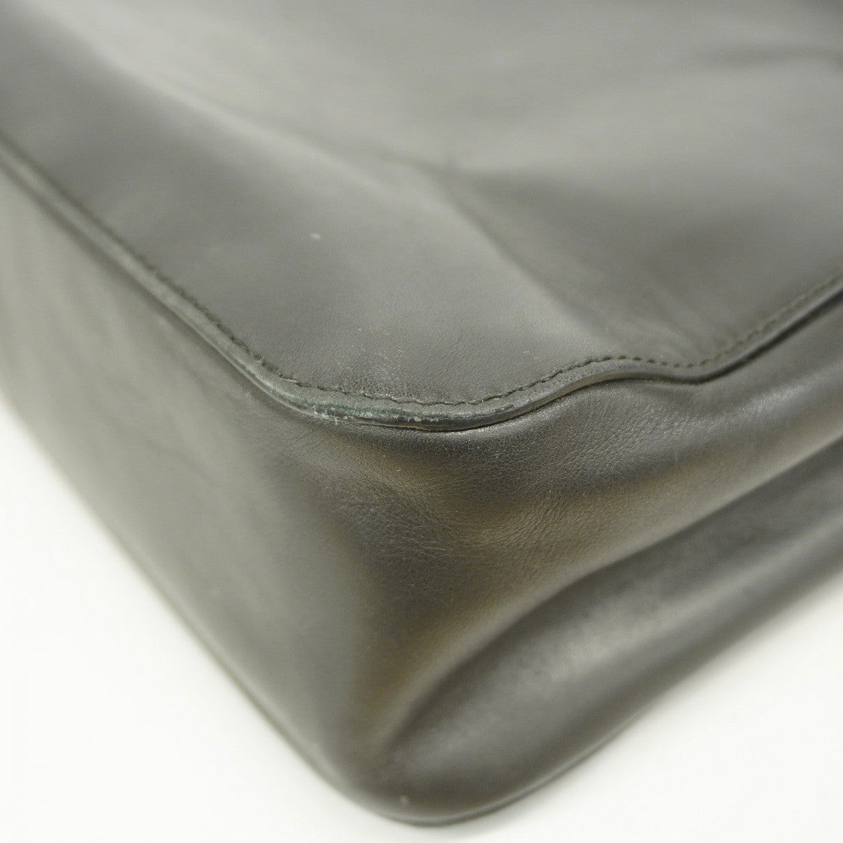 【6fa0498】グッチ ハンドバッグ バンブー 002 1061 レザー ブラック シルバー金具【中古】レディース