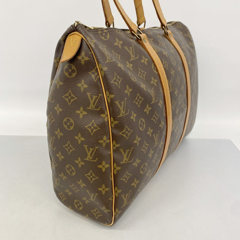【6fa0509】ルイヴィトン ボストンバッグ モノグラム フラネリー45 M51115 ブラウン【中古】メンズ レディース ユニセックス