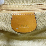【6fa0512-k】グッチ リュック・デイパック バンブー 003 1705 0030 レザー ライトブラウン ゴールド金具【中古】レディース
