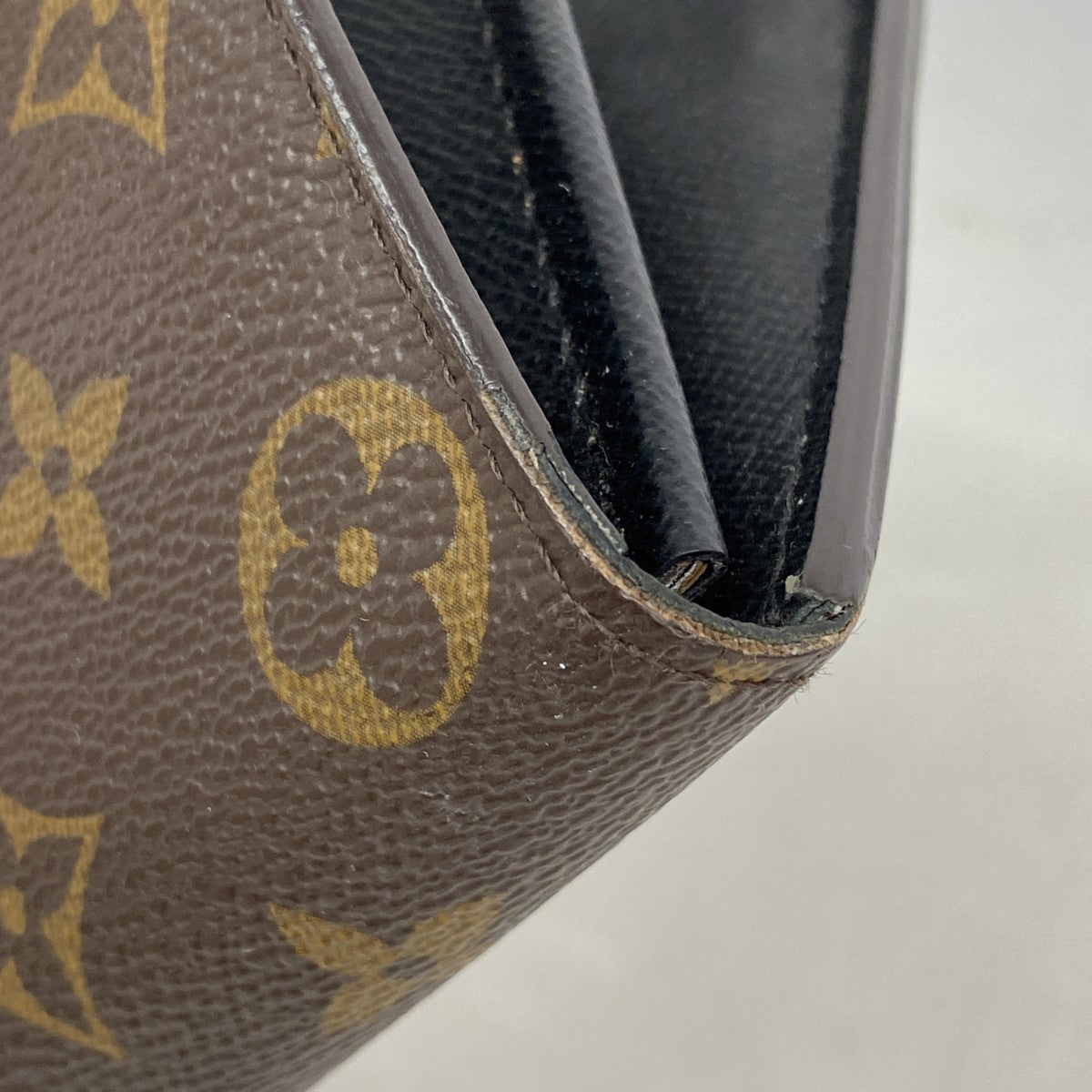 【6fa0515-k】ルイヴィトン 長財布 モノグラム・リバース ポルトフォイユサラ M80726 ブラウン【中古】レディース