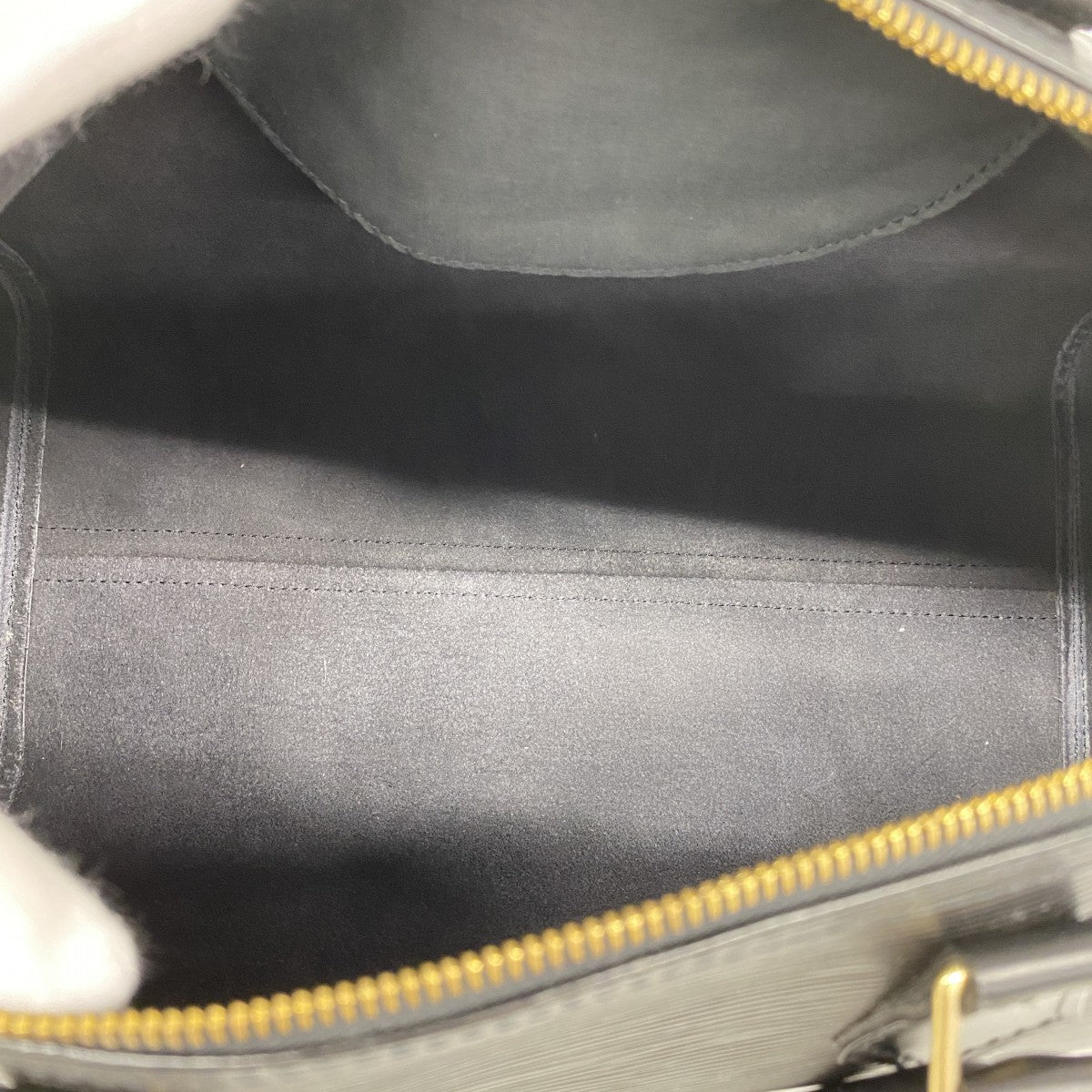 【6fa0518-k】ルイヴィトン ハンドバッグ エピ スピーディ35 M42992 ノワール【中古】レディース