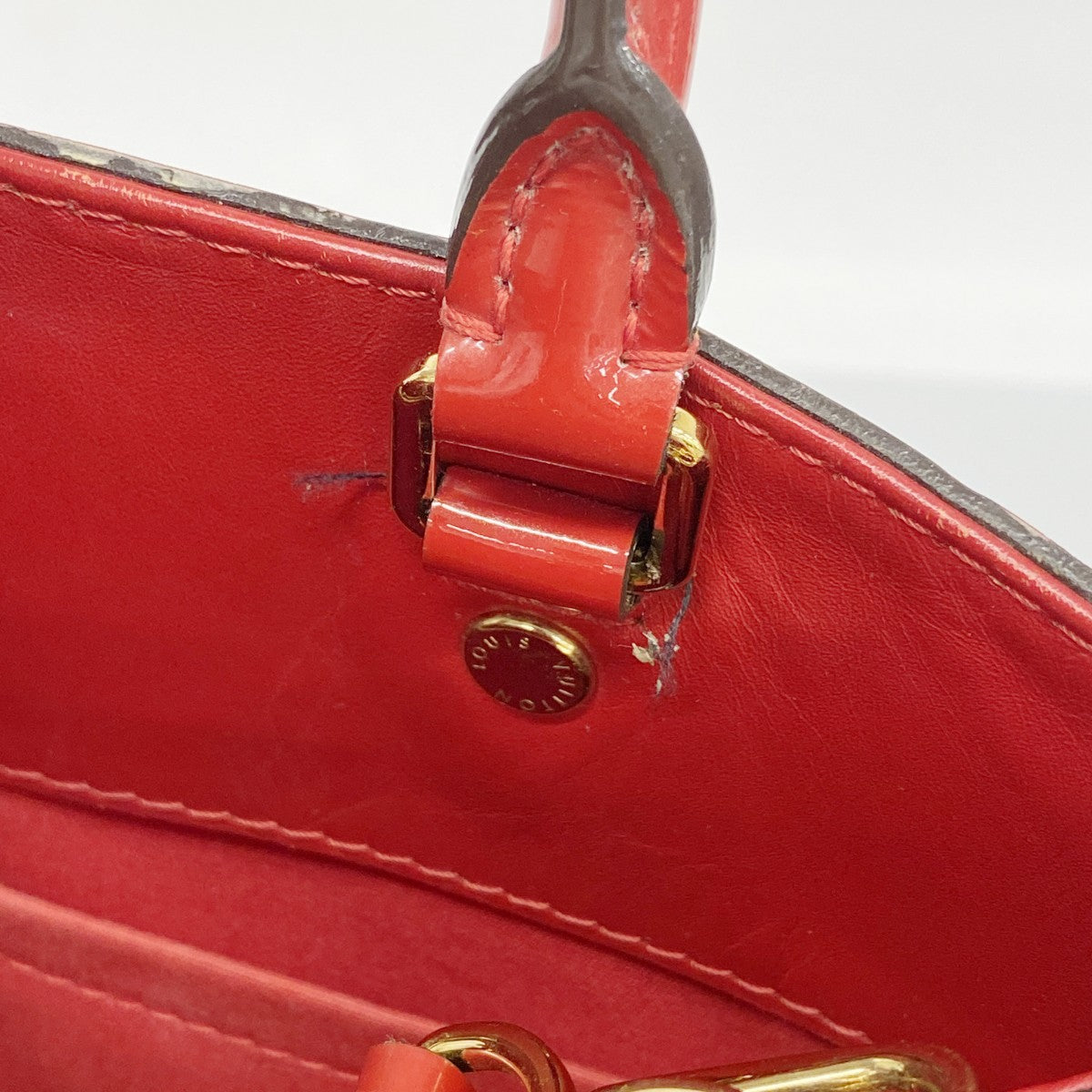 【6fa0526-k】ルイヴィトン ハンドバッグ ヴェルニ モンテーニュMM M41194 スリーズ 2wayバッグ【中古】レディース