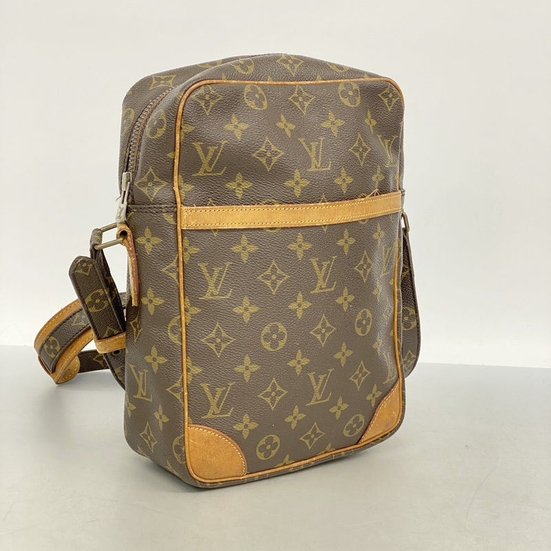 【6fa0542】ルイヴィトン ショルダーバッグ モノグラム ダヌーブMM M45264 ブラウン【中古】レディース
