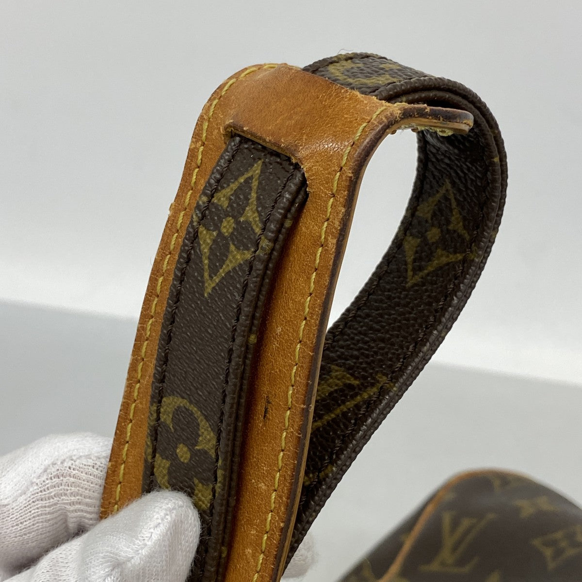 【6fa0542】ルイヴィトン ショルダーバッグ モノグラム ダヌーブMM M45264 ブラウン【中古】レディース