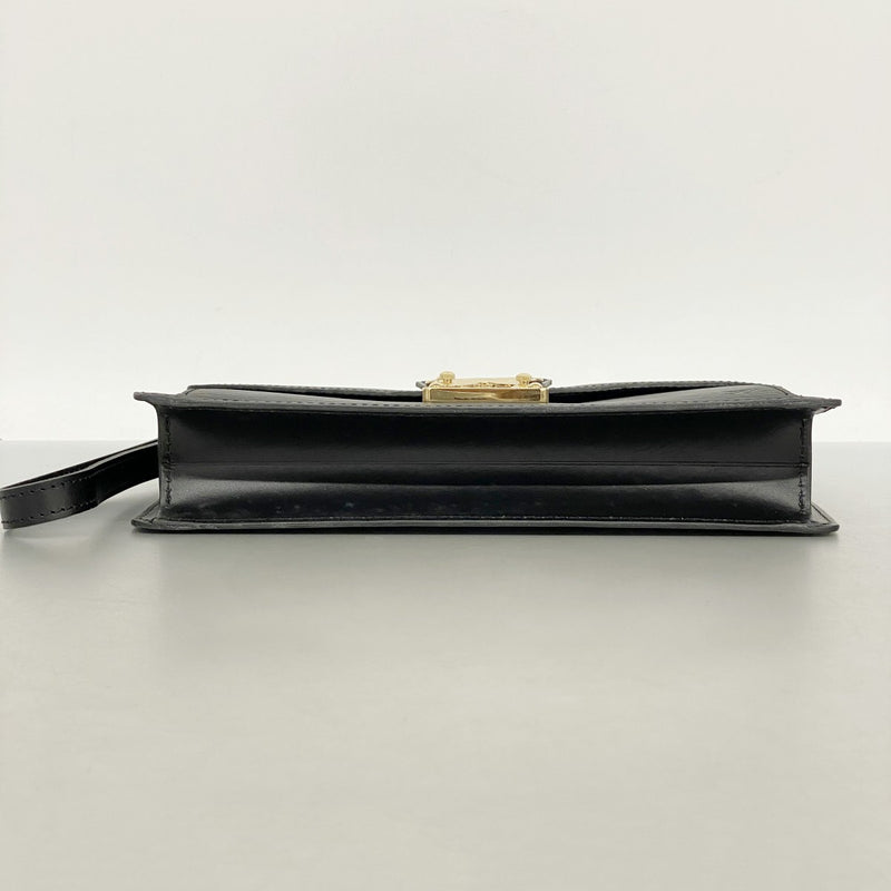【6fa0544】ルイヴィトン クラッチバッグ エピ ポシェットセリエドラゴンヌ M52612 ノワール【中古】メンズ