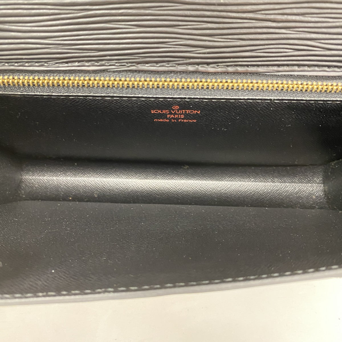 【6fa0544】ルイヴィトン クラッチバッグ エピ ポシェットセリエドラゴンヌ M52612 ノワール【中古】メンズ