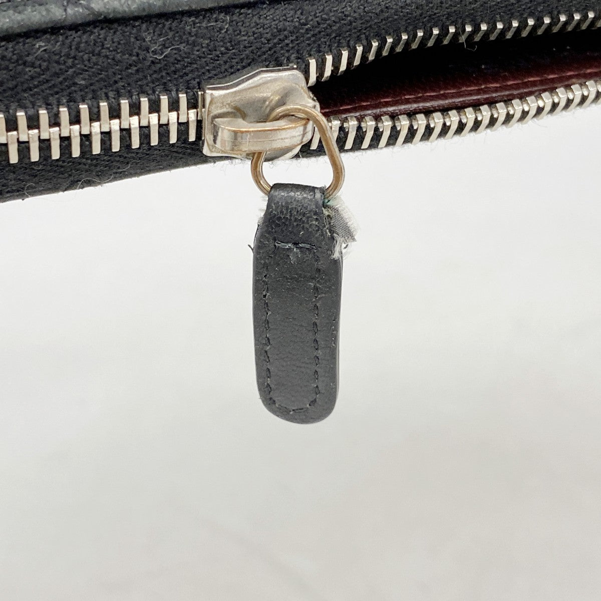 【6fa0548】シャネル 長財布 マトラッセ ラムスキン ブラック シルバー金具【中古】レディース