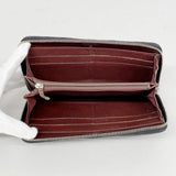 【6fa0548】シャネル 長財布 マトラッセ ラムスキン ブラック シルバー金具【中古】レディース