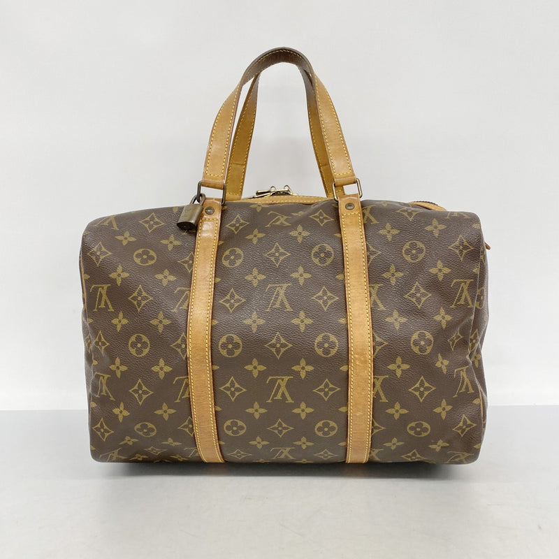 【6fa0549-k】ルイヴィトン ボストンバッグ モノグラム サックスプール35 M41626 ブラウン【中古】メンズ レディース ユニセックス