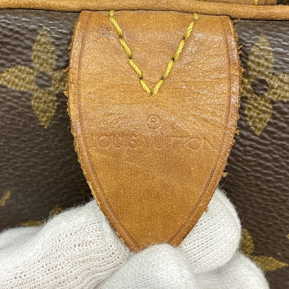 【6fa0549-k】ルイヴィトン ボストンバッグ モノグラム サックスプール35 M41626 ブラウン【中古】メンズ レディース ユニセックス