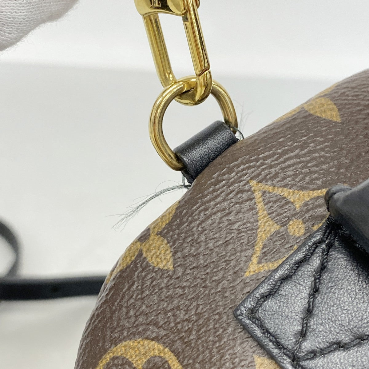 【6fa0551-k】ルイヴィトン リュック・デイパック モノグラム パームスプリングスバックパックMINI M44873 ブラウン【中古】レディース