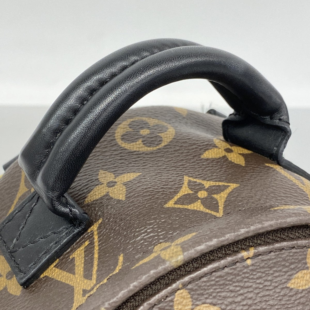 【6fa0551-k】ルイヴィトン リュック・デイパック モノグラム パームスプリングスバックパックMINI M44873 ブラウン【中古】レディース